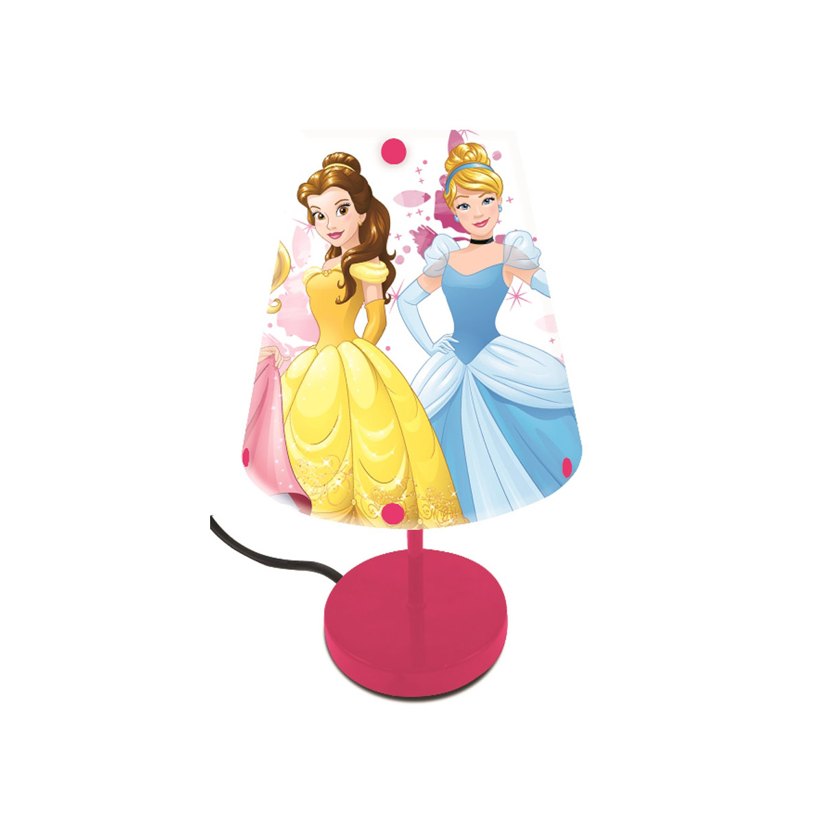 Belle Disney Prinzessin Wecker mit Innenbeleuchtung