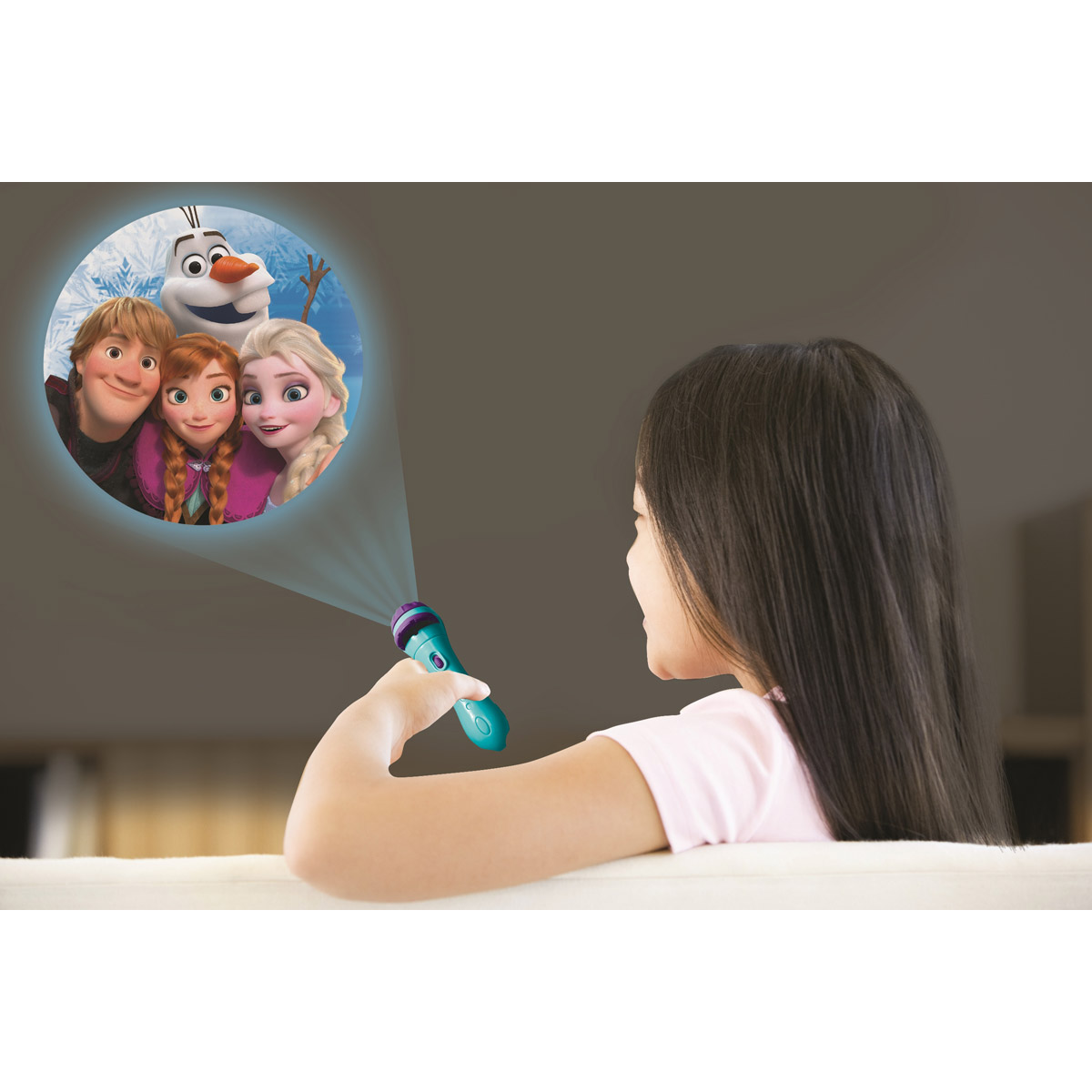 Proyector de cuentos y linterna de bolsillo Disney Frozen